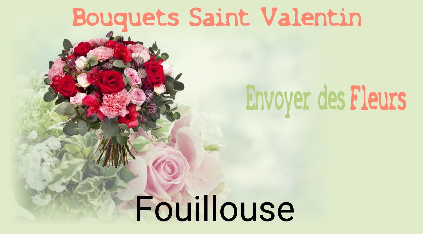 Roses de Saint-Valentin livrées à Fouillouse